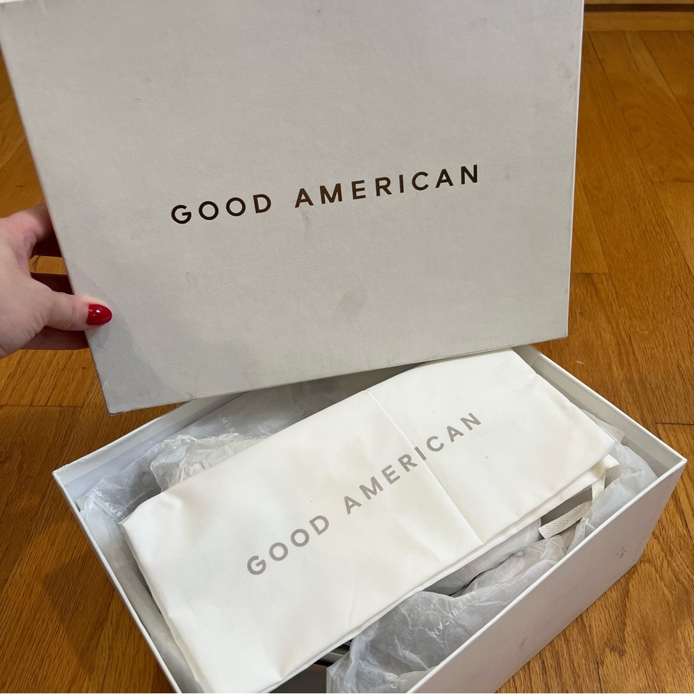 Good American Cinder-F*cking-Rella Glass Pump Shoes Size 9 NWT - Picture 10 of 14
